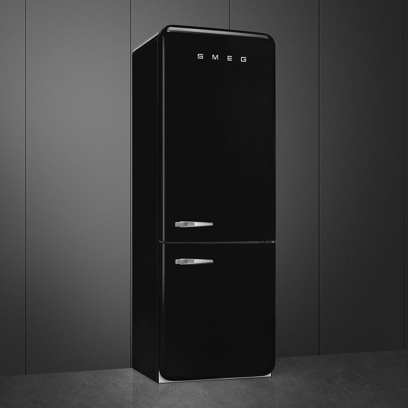 Smeg FAB38URBL Refrigerator Black Fab38Urbl