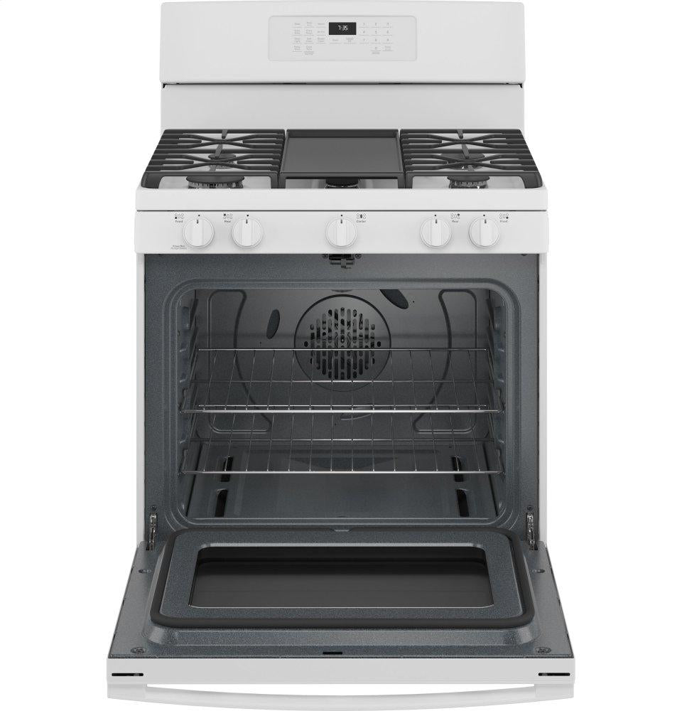 Ge Appliances JGB735DPWW Ge® 30" Free-Standing Gas Convection Range With No Preheat Air Fry