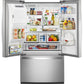 Whirlpool WRF757SDHZ 36-Inch Wide French Door Refrigerator - 27 Cu. Ft.
