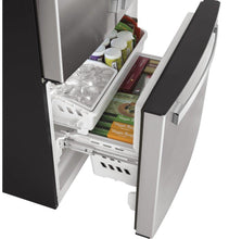 Ge Appliances GWE19JYLFS Ge® Energy Star® 18.6 Cu. Ft. Counter-Depth French-Door Refrigerator