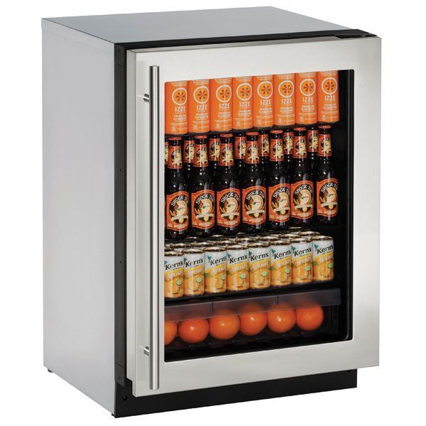 U-Line U2224RGLS15B 2224Rgl 24" Refrigerator With Stainless Frame Finish (115 V/60 Hz Volts /60 Hz Hz)
