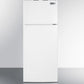 Summit BKRF1118W Frost-Free Break Room Refrigerator-Freezer In White With Nist Calibrated Alarm/Thermometers