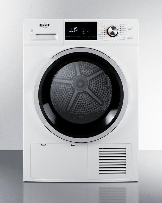 Summit LD2444 24" Wide 208-240V Heat Pump Dryer