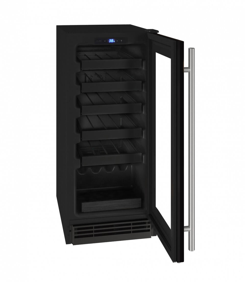 U-Line UHWC115BG01A Hwc115 15" Wine Refrigerator With Black Frame Finish (115V/60 Hz Volts /60 Hz Hz)