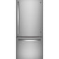 Ge Appliances GDE21ESKSS Ge® Energy Star® 21.0 Cu. Ft. Bottom-Freezer Refrigerator