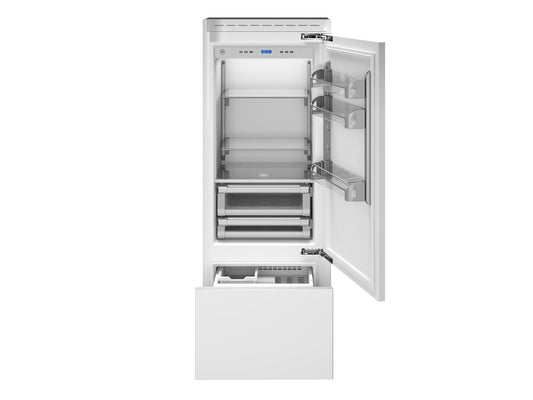 Bertazzoni REF30PRR 30 Inch Built-In Bottom Mount Panel Ready Panel Ready