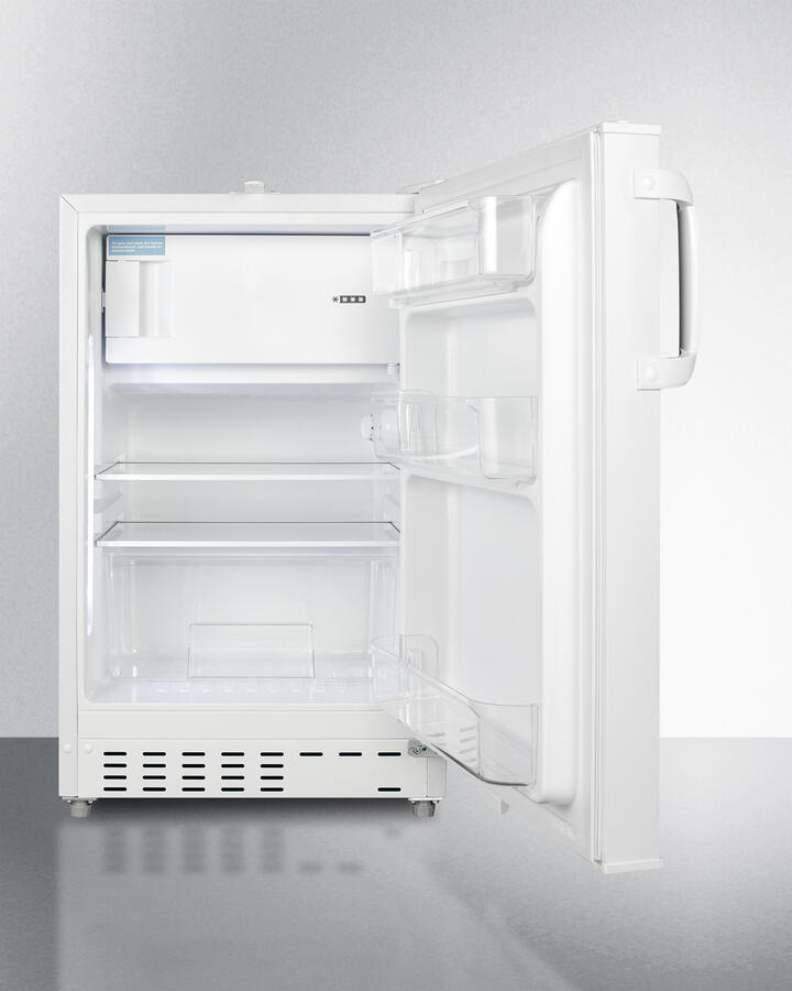 Summit ALRF48 20" Wide Built-In Refrigerator-Freezer, Ada Compliant