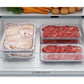 Sharp SJB1255GS Sharp 24 In. Bottom-Freezer Counter-Depth Refrigerator