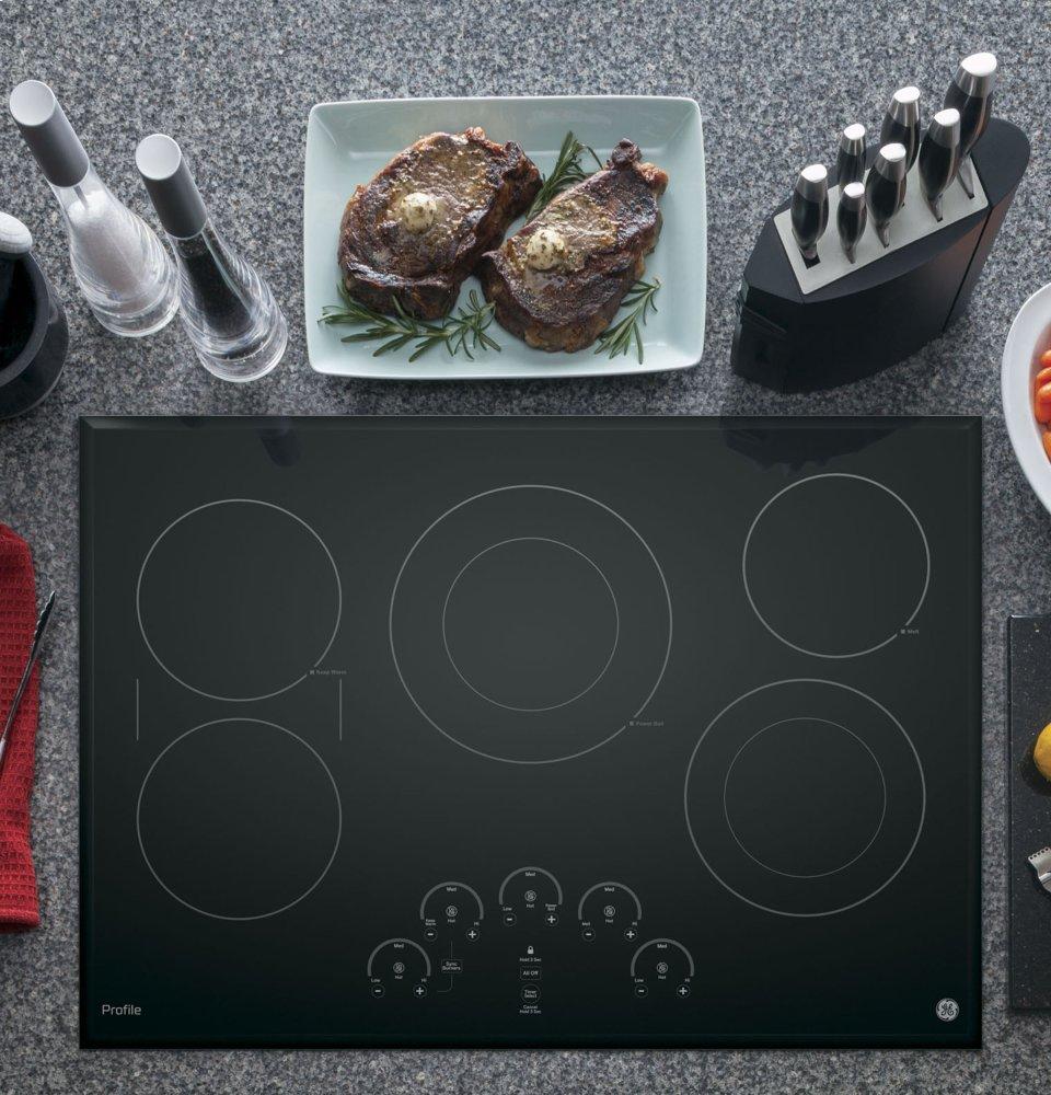 Ge Appliances PP9030DJBB Ge Profile™ 30" Built-In Touch Control Electric Cooktop