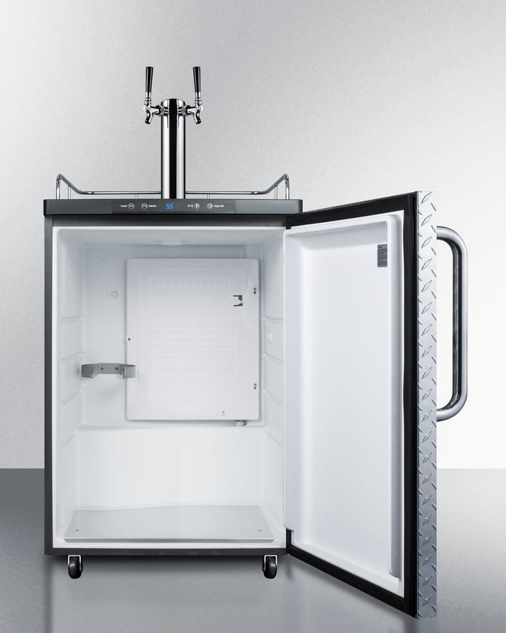 Summit SBC635MDPLTWIN 24" Wide Kegerator
