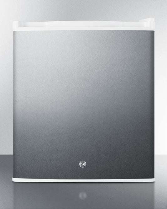 Summit FFAR25L7SS Commercial Style Compact All-Refrigerator In White With Digital Thermostat