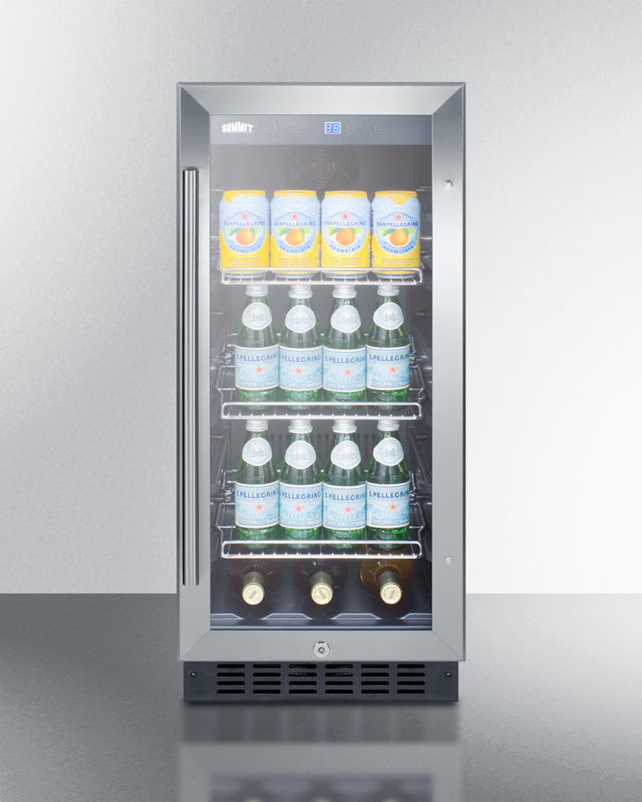 Summit SCR1536BG 15" Wide Built-In Beverage Center