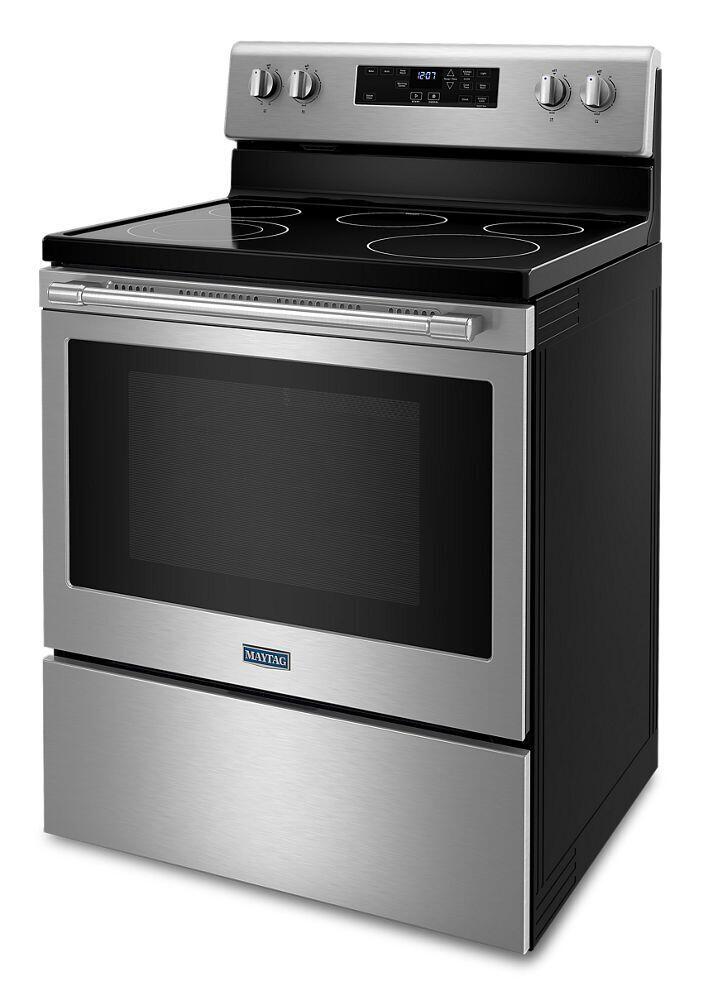 Maytag MER4600LS Electric Range With Steam Clean - 5.3 Cu. Ft.