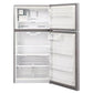 Lg LTCS24223S 24 Cu. Ft. Top Mount Refrigerator
