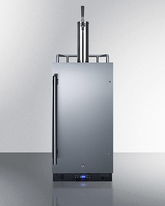 Summit SBC15CF 15" Wide Built-In Coffee Kegerator