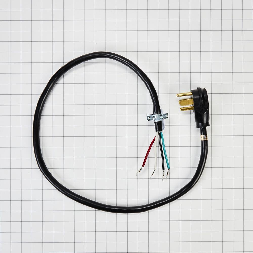 Maytag PT600L Electric Dryer Power Cord - Black