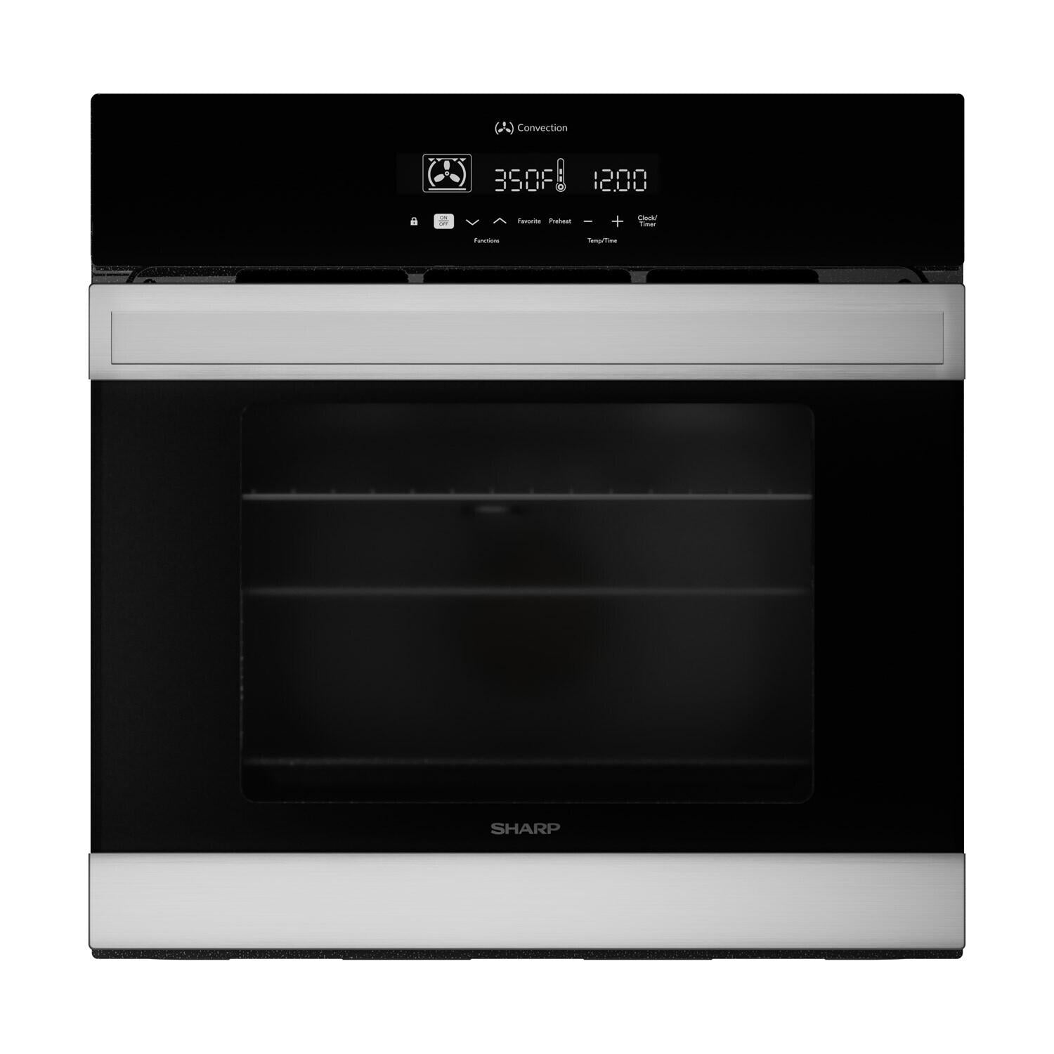 Sharp SWA2450GS Sharp 24 In. Built-In Single Wall Oven