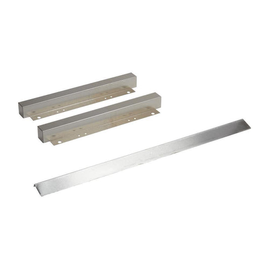 Jennair W11170223 Built-In Microwave Trim Kit, Stainless Steel