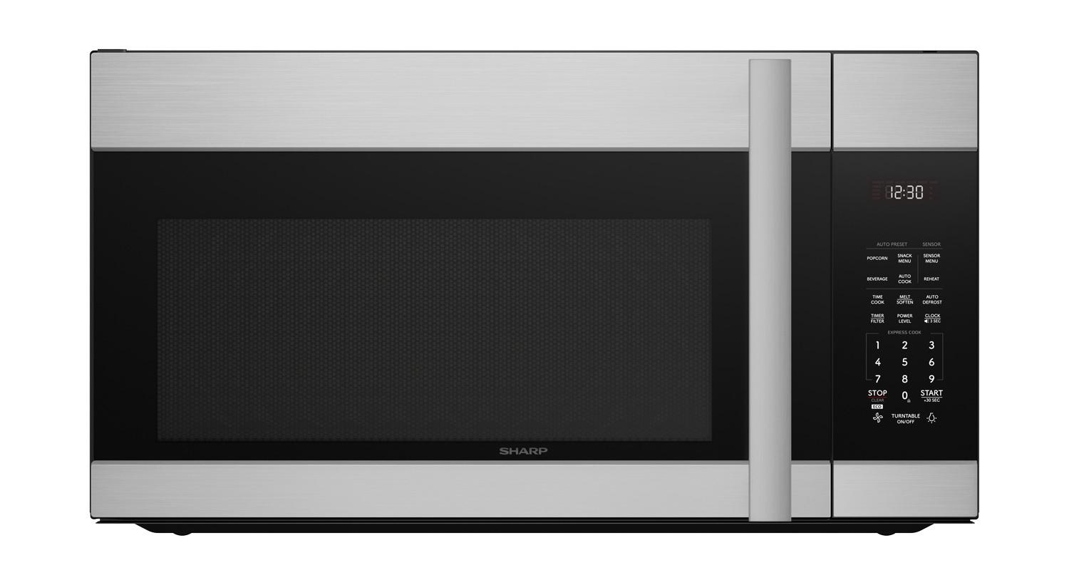 Sharp SMO1754JS 1.7 Cu. Ft. Over-The Range Microwave Oven