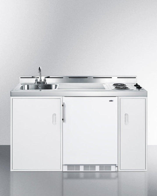 Summit C60EL 60" Wide All-In-One Kitchenette