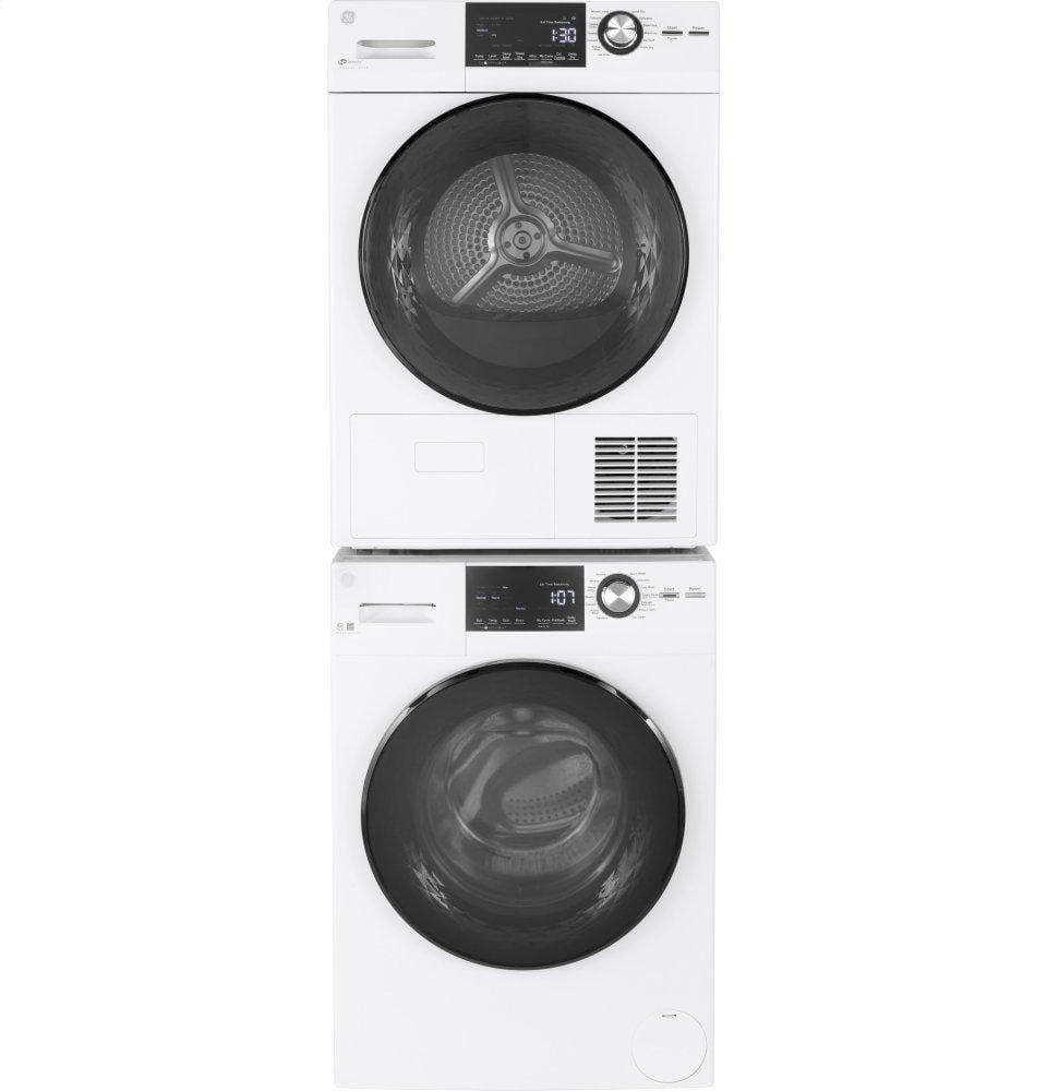 Ge Appliances GFT14ESSMWW Ge® 24" 4.1 Cu.Ft. Front Load Ventless Condenser Electric Dryer With Stainless Steel Basket