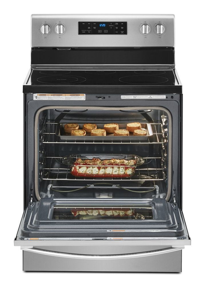 Whirlpool WFE525S0JS 5.3 Cu. Ft. Whirlpool® Electric Range With Frozen Bake Technology