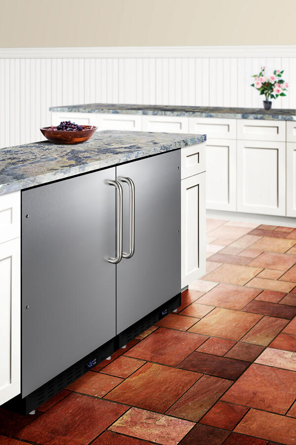 Summit ALFZ37BSSTB 20" Wide Built-In All-Freezer, Ada Compliant