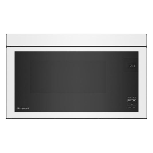 Kitchenaid KMMF330PWH Over-The-Range Microwave With Flush Built-In Design