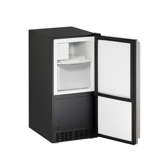 U-Line UADA15IMS00B 15" Crescent Ice Maker With Stainless Solid Finish (115 V/60 Hz Volts /60 Hz Hz)