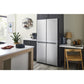 Kitchenaid KRQC506MPS 19.4 Cu. Ft. 36-Inch Wide Counter-Depth 4-Door Refrigerator With Printshield™ Finish