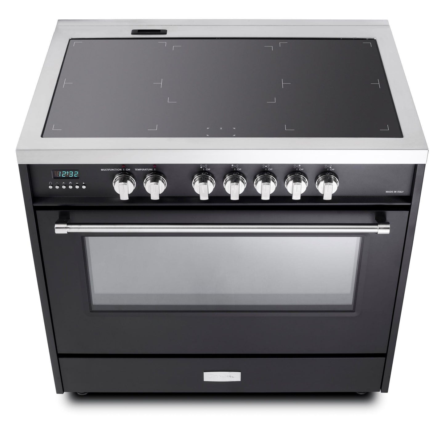 Verona VDFSIE365E Matte Black 36" Designer Induction Range