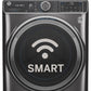 Ge Appliances GFW850SPNDG Ge® 5.0 Cu. Ft. Capacity Smart Front Load Energy Star® Steam Washer With Smartdispense™ Ultrafresh Vent System With Odorblock™ And Sanitize + Allergen