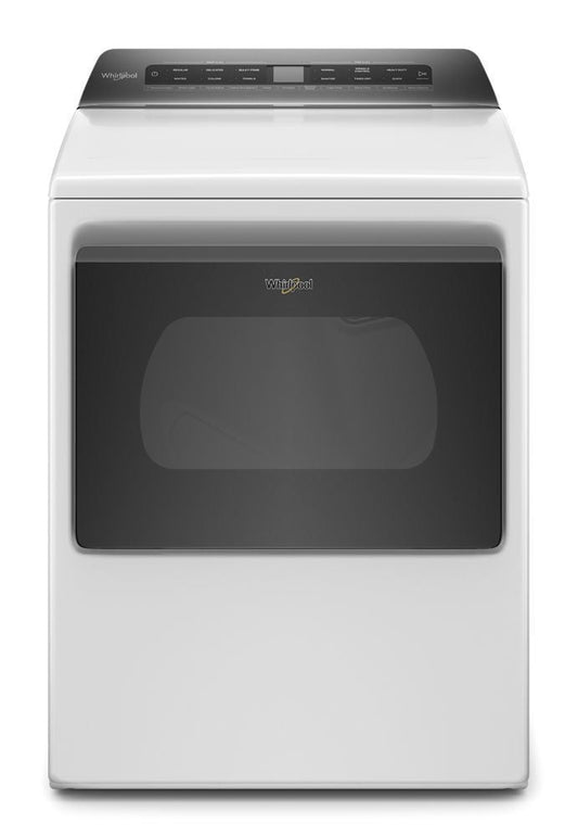 Whirlpool WED6120HW 7.4 Cu. Ft. Smart Capable Top Load Electric Dryer