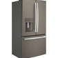 Ge Appliances PYE22KMKES Ge Profile™ Series Energy Star® 22.1 Cu. Ft. Counter-Depth French-Door Refrigerator With Hands-Free Autofill