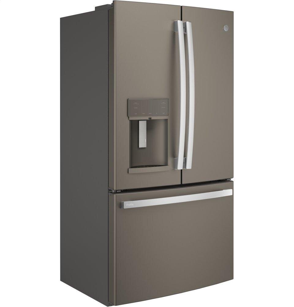 Ge Appliances PYE22KMKES Ge Profile™ Series Energy Star® 22.1 Cu. Ft. Counter-Depth French-Door Refrigerator With Hands-Free Autofill