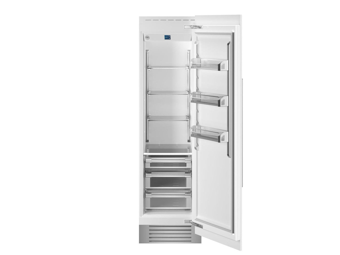 Bertazzoni REF24RCPRR23 24" Built-In Refrigerator Column Panel Ready Panel Ready