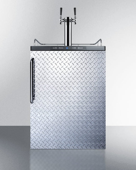 Summit SBC635MBIDPLTWIN 24" Wide Built-In Kegerator