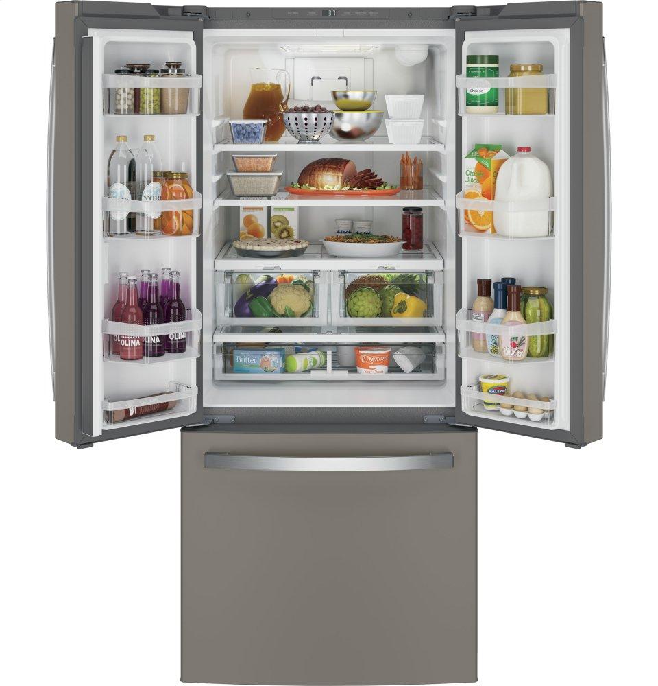 Ge Appliances GNE21FMKES Ge® Energy Star® 20.8 Cu. Ft. French-Door Refrigerator