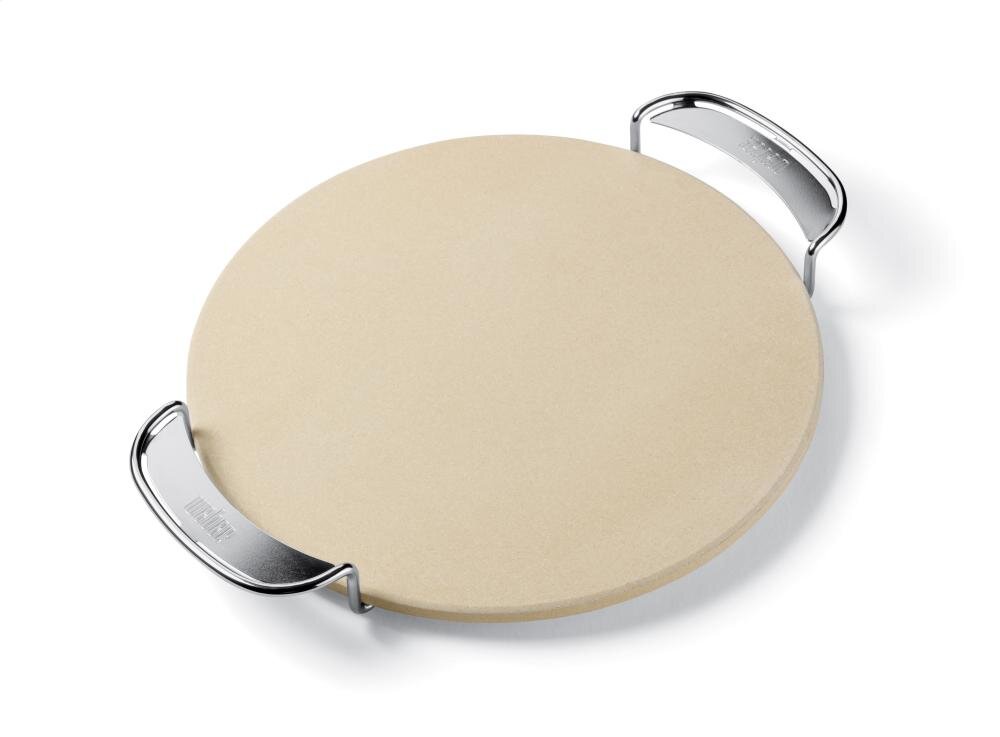 Weber 8836 Weber Original - Pizza Stone With Carry Rack