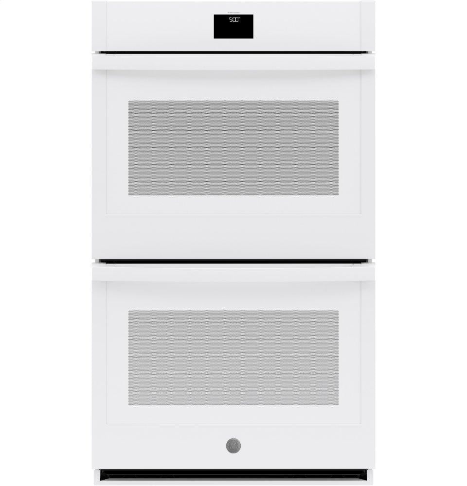 Ge Appliances JTD5000DNWW Ge® 30" Smart Built-In Self-Clean Convection Double Wall Oven With Never Scrub Racks