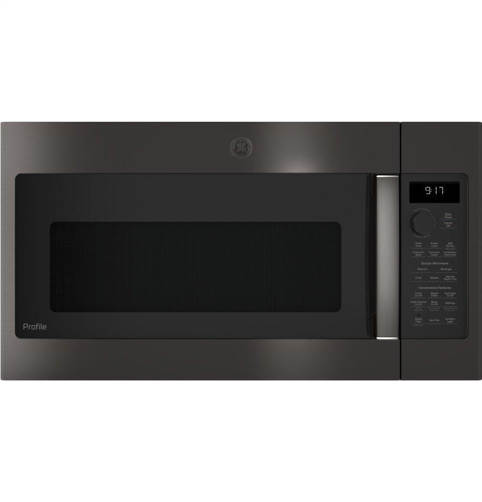 Ge Appliances PVM9179BLTS Ge Profile™ 1.7 Cu. Ft. Convection Over-The-Range Microwave Oven