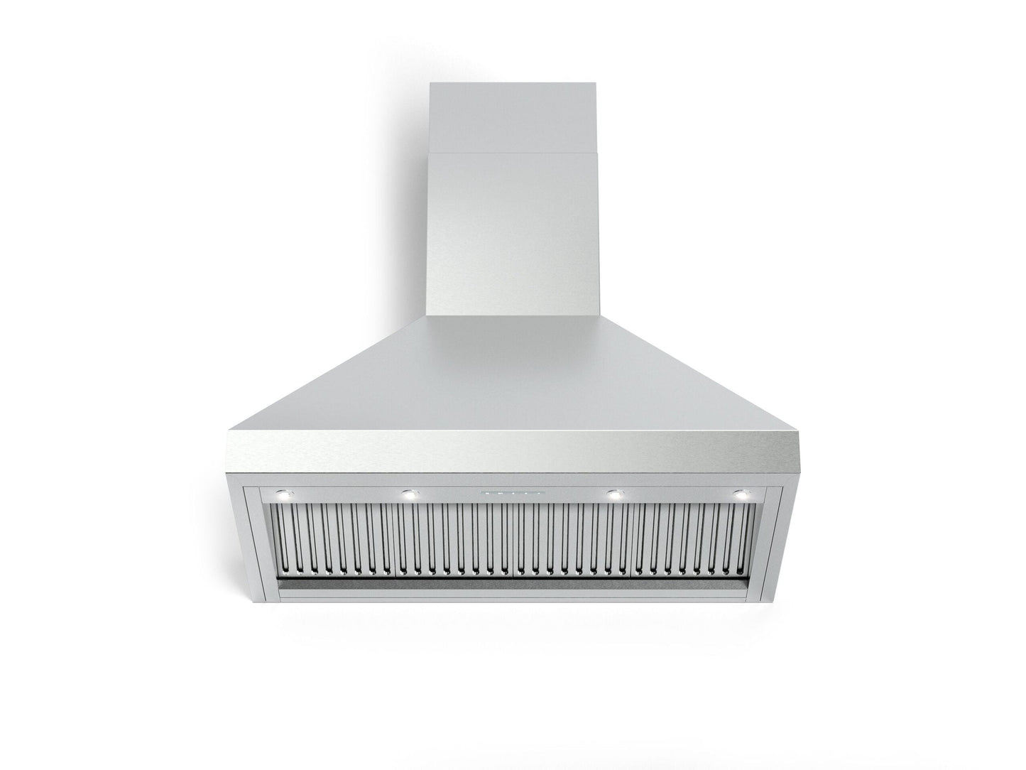 Verona VECHW36GSS 36" Designer Chimney Wall Hood- 600 Cfm - 4 Speeds
