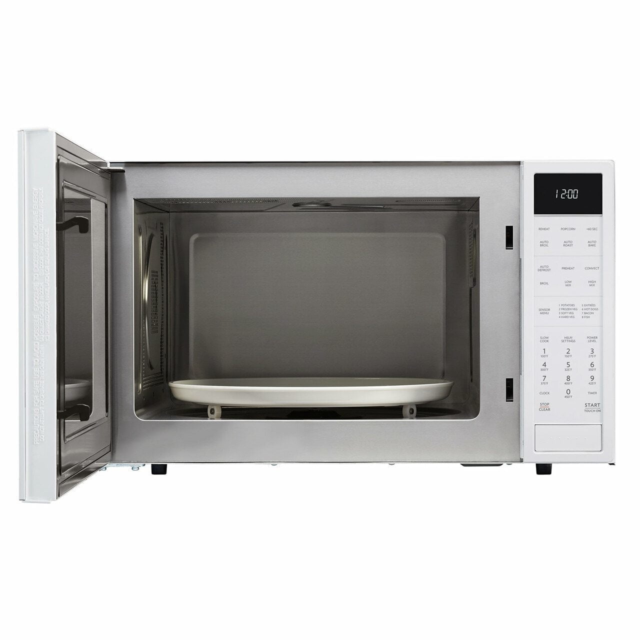 Sharp SMC1585BW 1.5 Cu. Ft. 900W Sharp White Carousel Convection + Microwave Oven