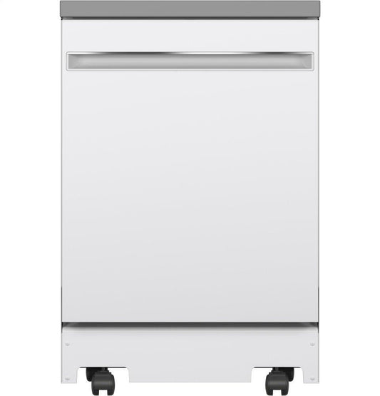 Ge Appliances GPT225SGLWW Ge® 24" Stainless Steel Interior Portable Dishwasher With Sanitize Cycle