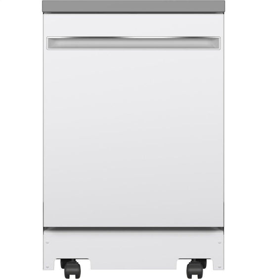 Ge Appliances GPT225SGLWW Ge® 24" Stainless Steel Interior Portable Dishwasher With Sanitize Cycle