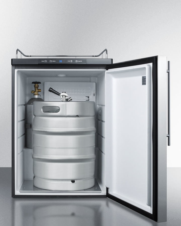 Summit SBC635MBINKSSHV 24" Wide Built-In Kegerator