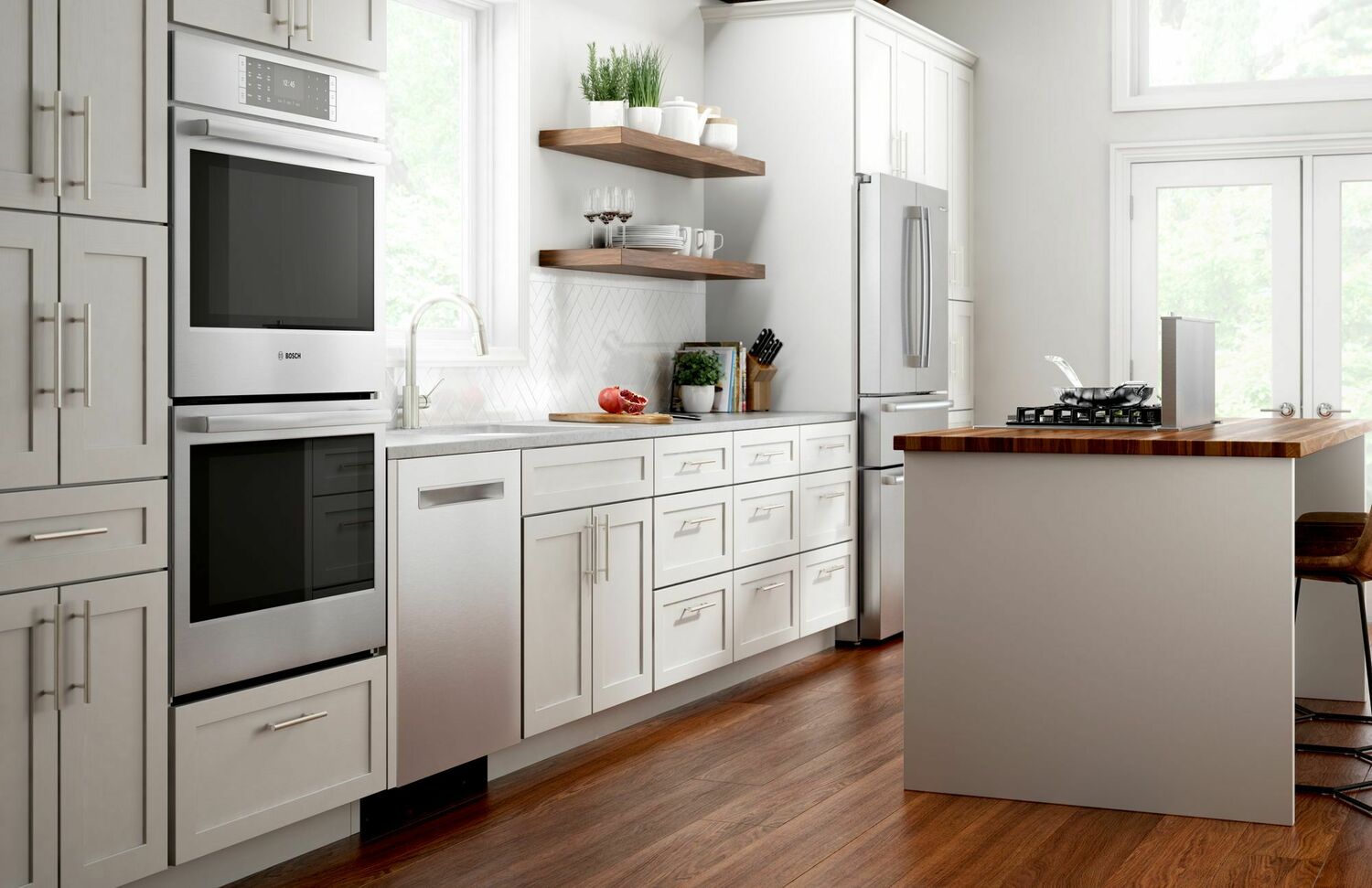 Bosch NGM8057UC 800 Series Gas Cooktop 30'' Stainless Steel Ngm8057Uc