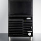 Summit BIM100 Commercially Listed Clear Icemaker With 100 Lb. Ice Production Capacity For Built-In Or Freestanding Use