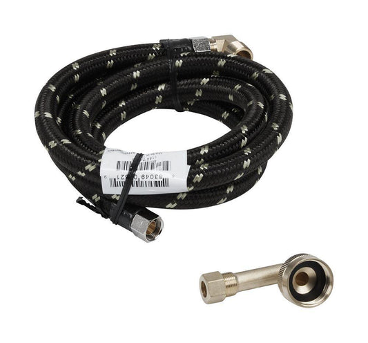 Maytag W10278635RP Dishwasher Water Line Installation Kit - Black