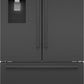 Bosch B36FD50SNB 500 Series French Door Bottom Mount Refrigerator 36'' Easy Clean Stainless Steel B36Fd50Snb